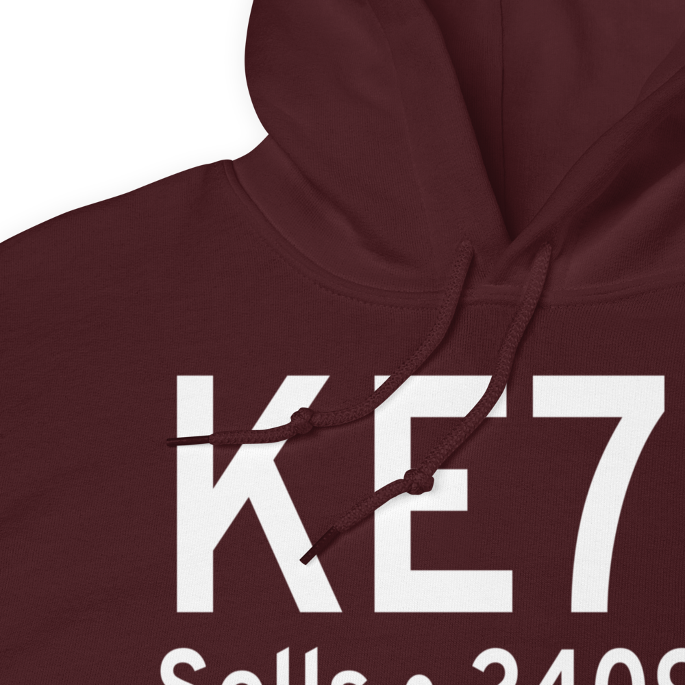 Sells Airport (KE78) ICAO Hoodie Sweatshirt 