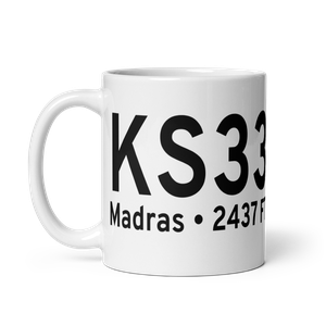 Madras Municipal Airport (KS33) ICAO Mug