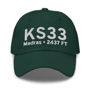 Madras Municipal Airport (KS33) ICAO Hat