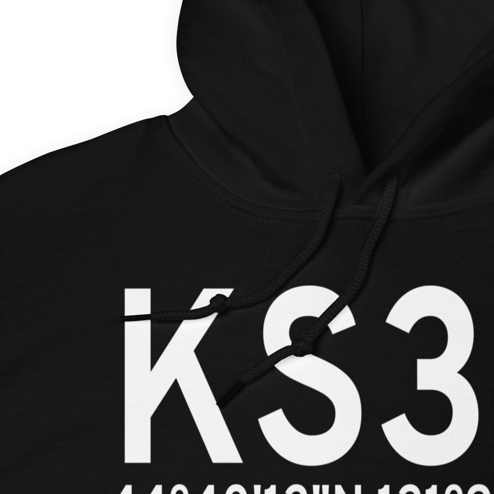 Madras Municipal Airport (KS33) ICAO Hoodie Sweatshirt 