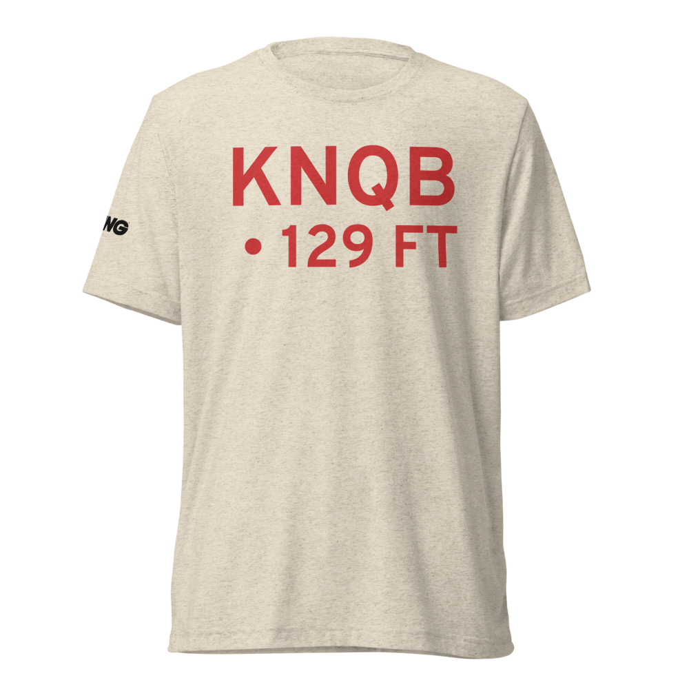 Silverhill Nolf Airport (KNQB) ICAO Tri-blend T-Shirt 
