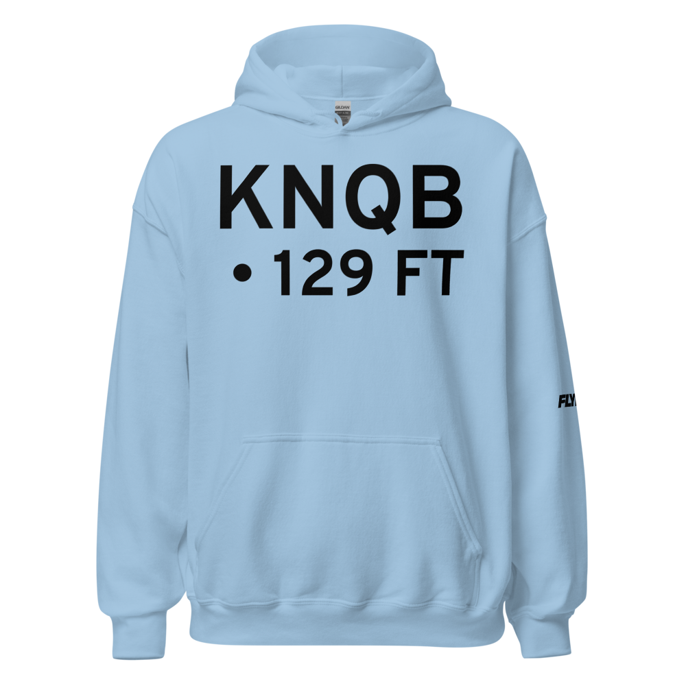Silverhill Nolf Airport (KNQB) ICAO Hoodie Sweatshirt 