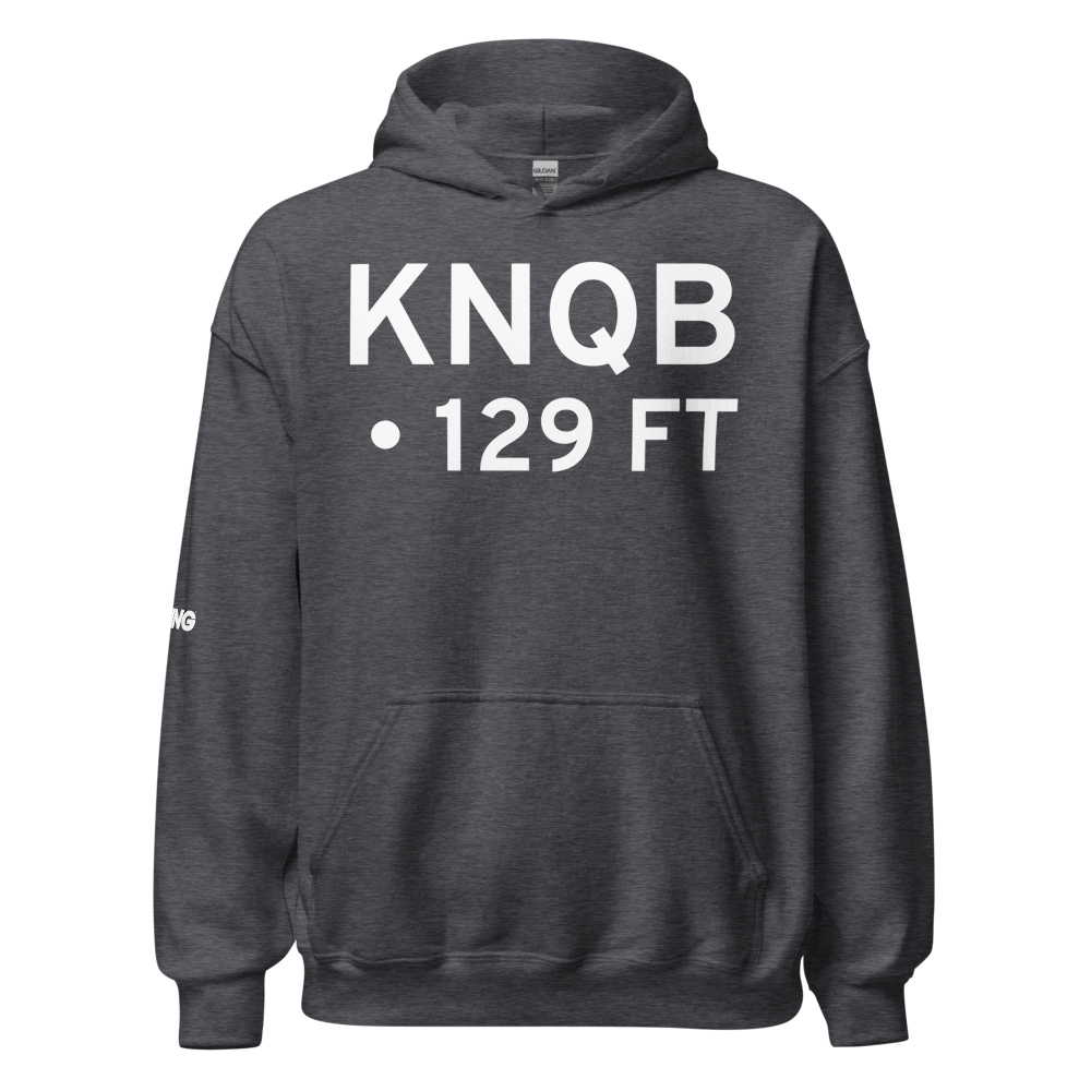 Silverhill Nolf Airport (KNQB) ICAO Hoodie Sweatshirt 