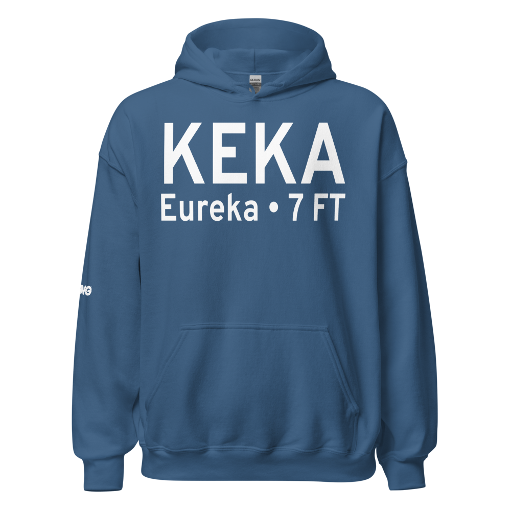 Murray Field (KEKA) ICAO Hoodie Sweatshirt 