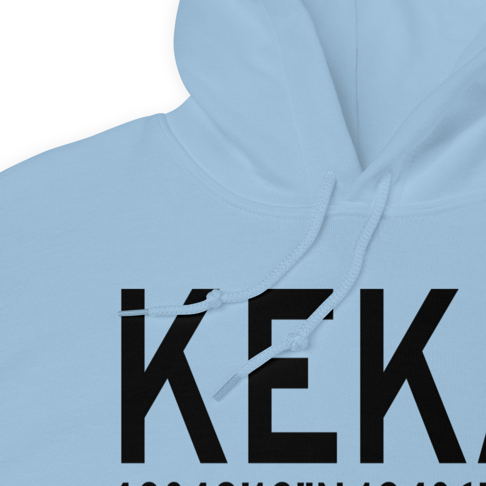 Murray Field (KEKA) ICAO Hoodie Sweatshirt 