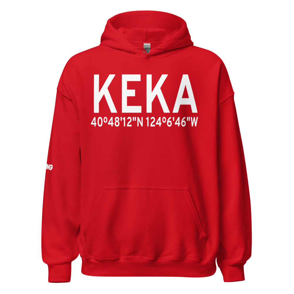 Murray Field (KEKA) ICAO Hoodie Sweatshirt 