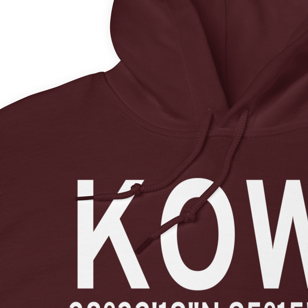 Ottawa Municipal Airport (KOWI) ICAO Hoodie Sweatshirt 