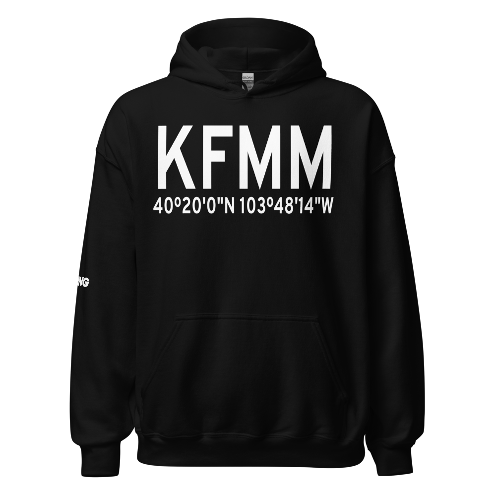 Fort Morgan Municipal Airport (KFMM) ICAO Hoodie Sweatshirt 
