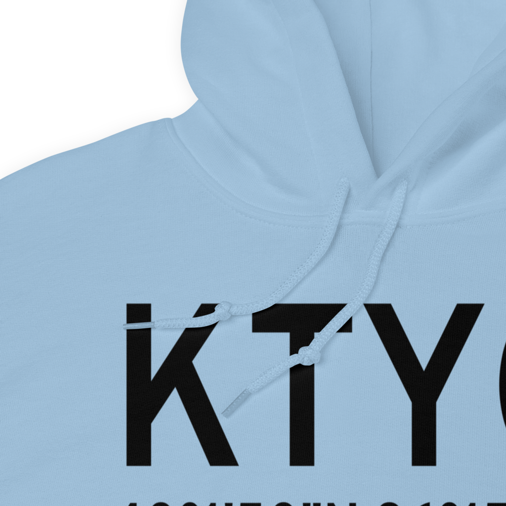 Indianapolis Executive Airport (KTYQ) ICAO Hoodie Sweatshirt 