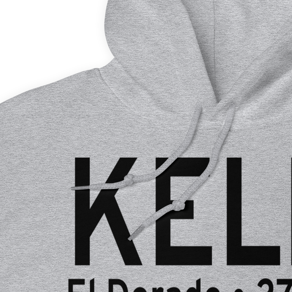 South Arkansas Regional At Goodwin Field (KELD) ICAO Hoodie Sweatshirt 