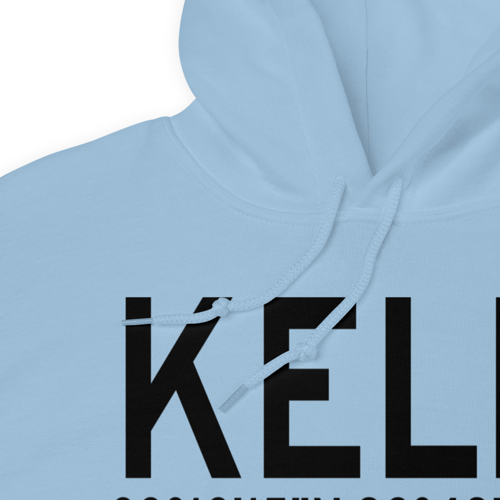 South Arkansas Regional At Goodwin Field (KELD) ICAO Hoodie Sweatshirt 
