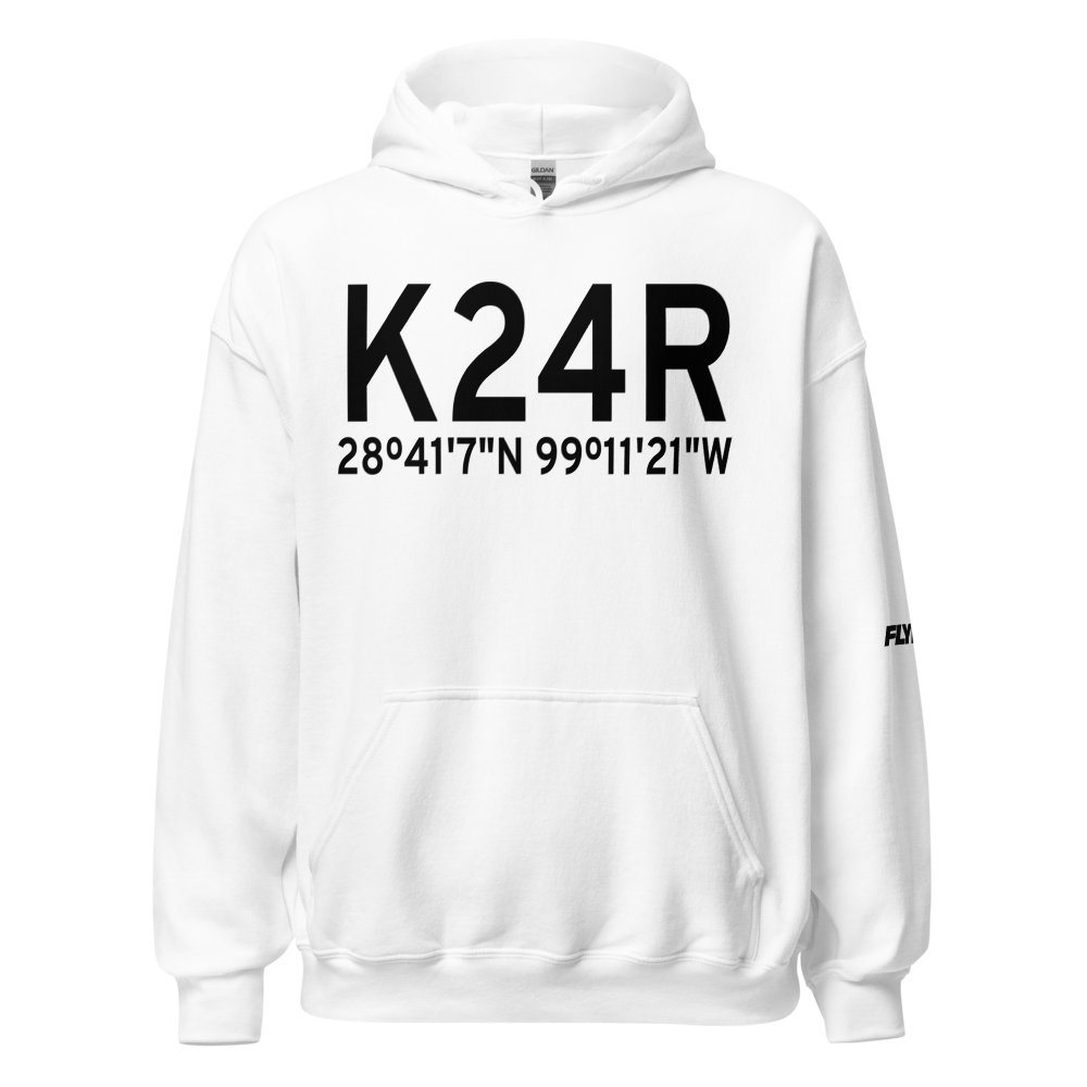 Dilley Airpark (K24R) ICAO Hoodie Sweatshirt 
