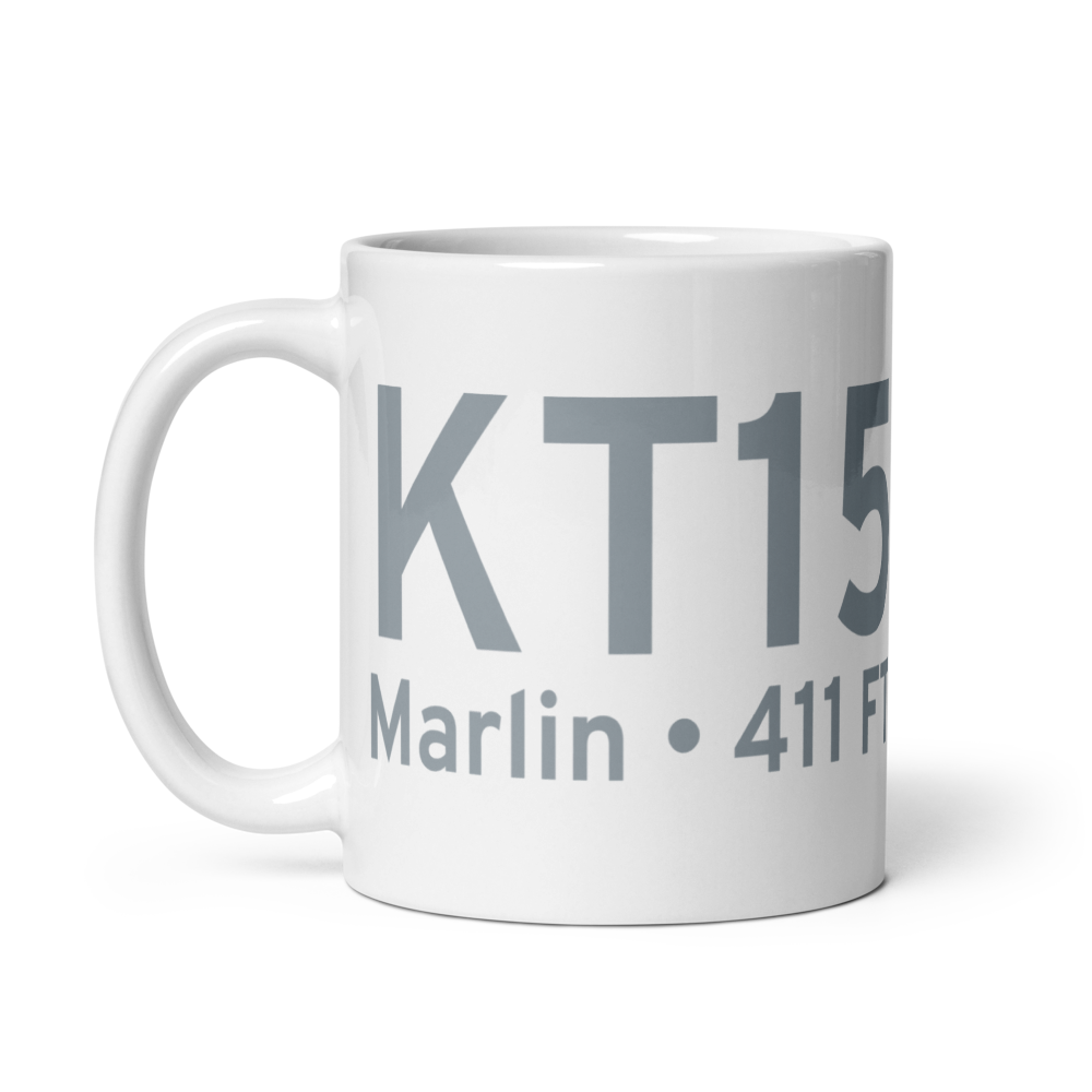 Marlin Airport (KT15) ICAO Mug 