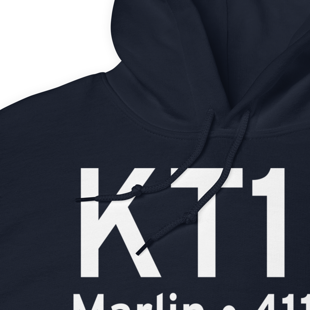 Marlin Airport (KT15) ICAO Hoodie Sweatshirt 