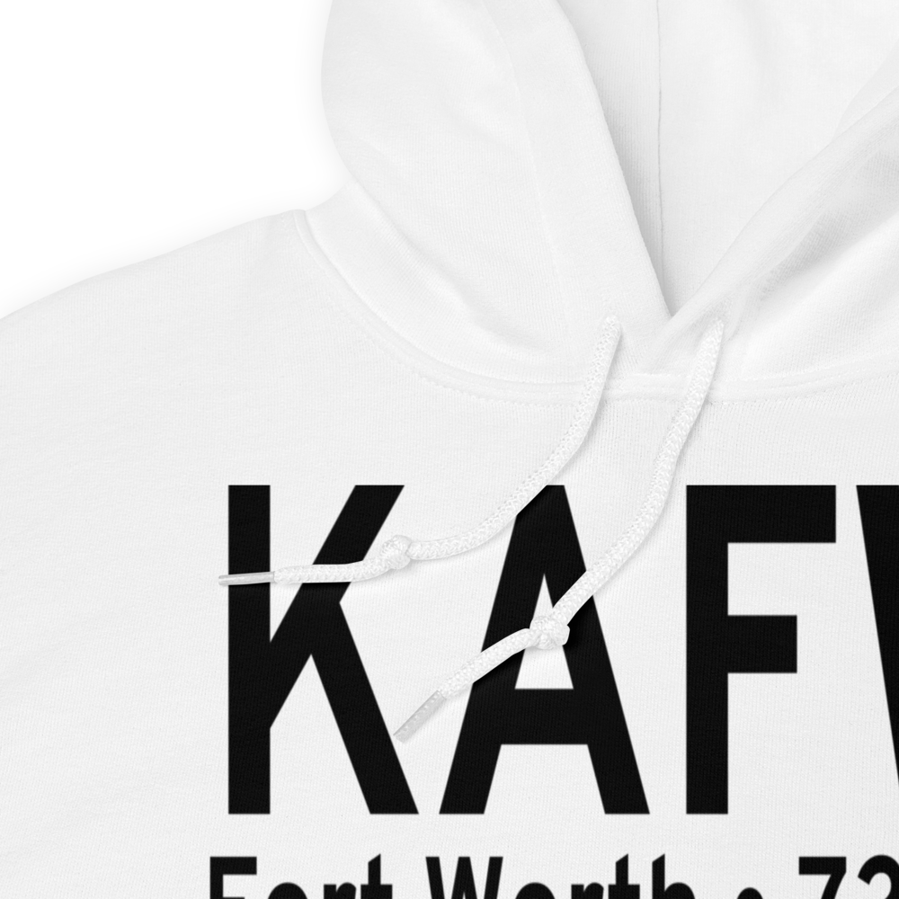 Fort Worth Alliance Airport (KAFW) ICAO Hoodie Sweatshirt 