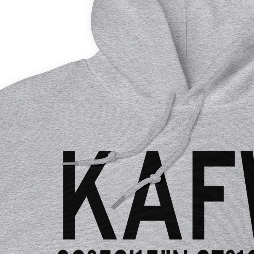 Fort Worth Alliance Airport (KAFW) ICAO Hoodie Sweatshirt 