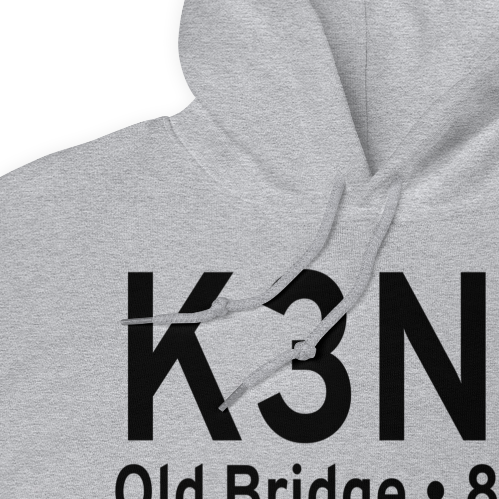 Old Bridge Airport (K3N6) ICAO Hoodie Sweatshirt 
