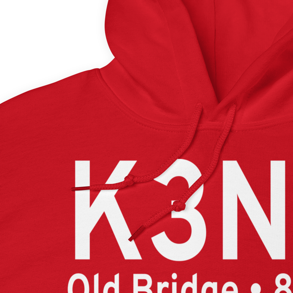 Old Bridge Airport (K3N6) ICAO Hoodie Sweatshirt 