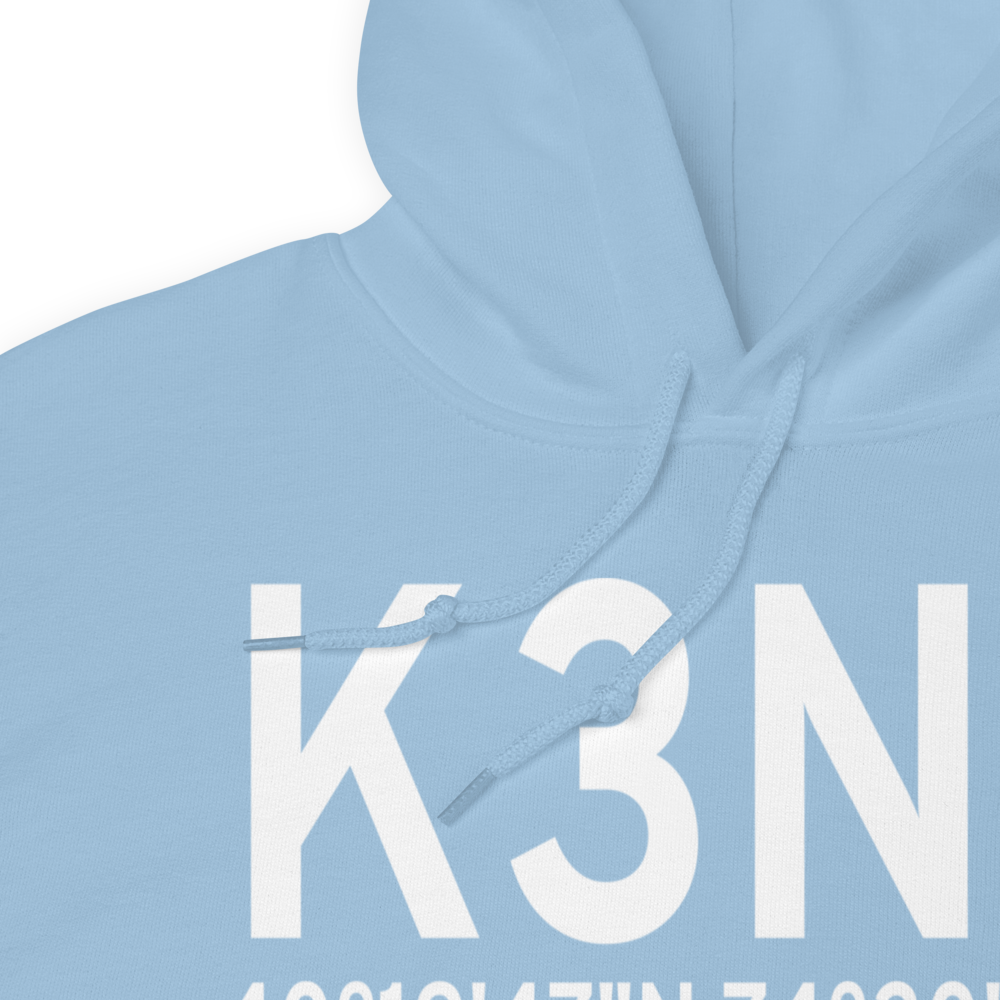 Old Bridge Airport (K3N6) ICAO Hoodie Sweatshirt 