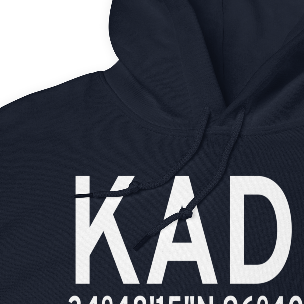 Ada Regional Airport (KADH) ICAO Hoodie Sweatshirt 