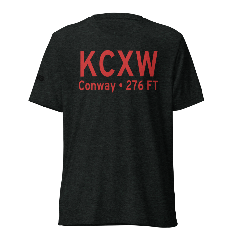Cantrell Field Airport (KCXW) ICAO Tri-blend T-Shirt 