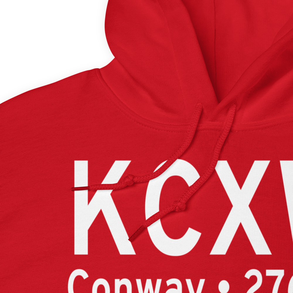 Cantrell Field Airport (KCXW) ICAO Hoodie Sweatshirt 