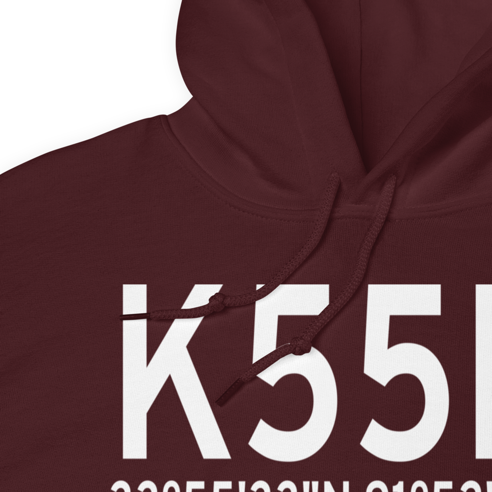 Star City Municipal Airport (K55M) ICAO Hoodie Sweatshirt 