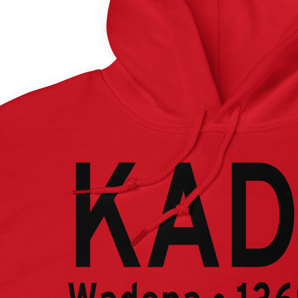 Wadena Municipal Airport (KADC) ICAO Hoodie Sweatshirt 