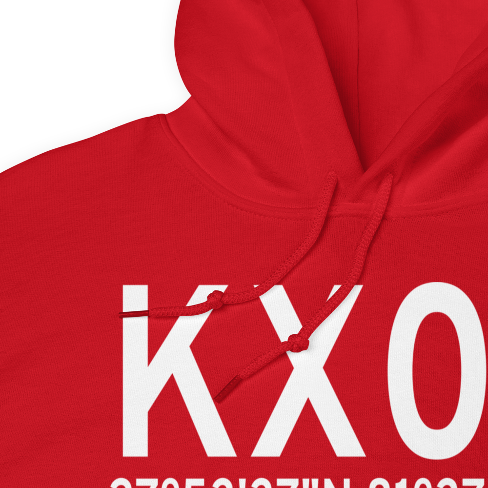 Lake Wales Municipal Airport (KX07) ICAO Hoodie Sweatshirt 