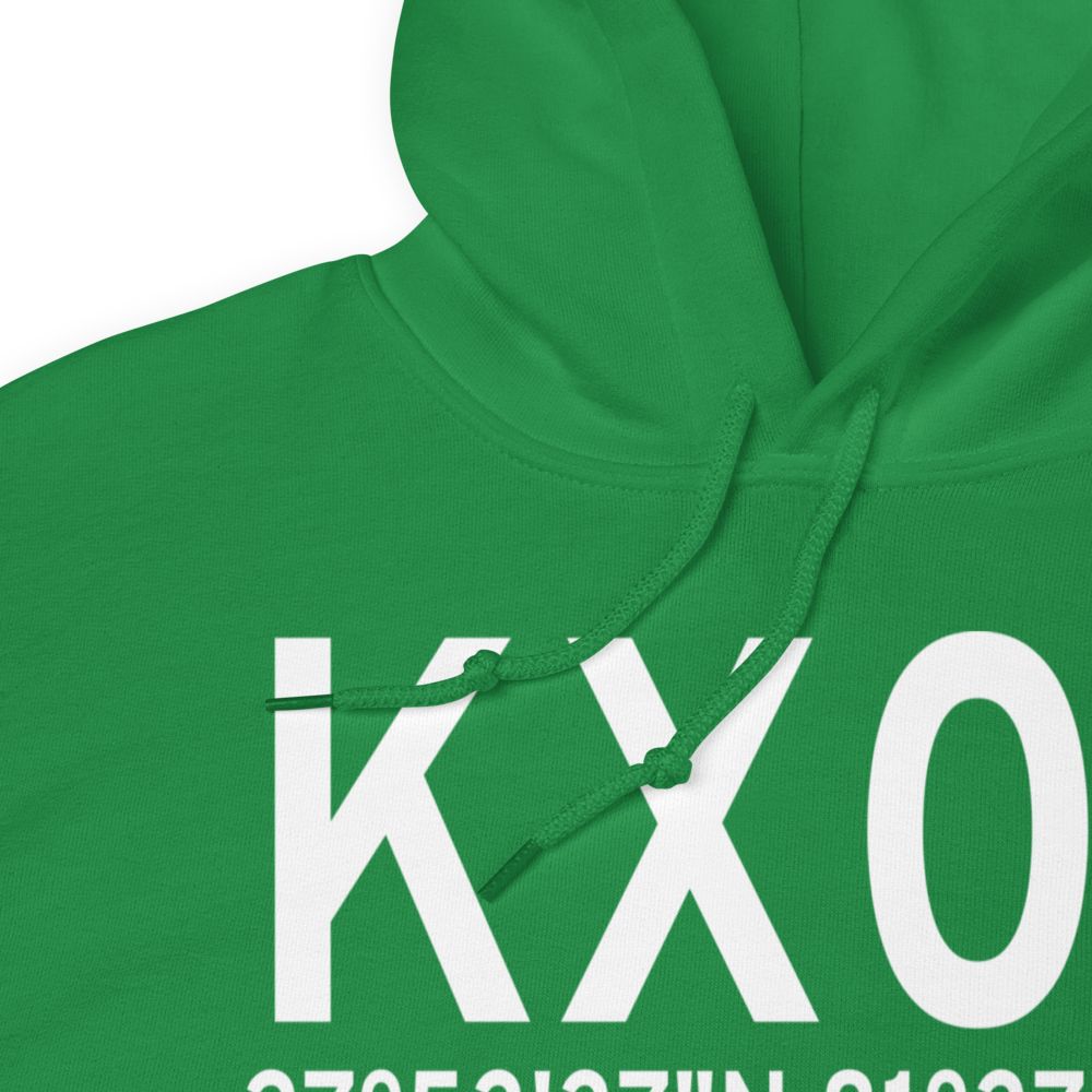 Lake Wales Municipal Airport (KX07) ICAO Hoodie Sweatshirt 