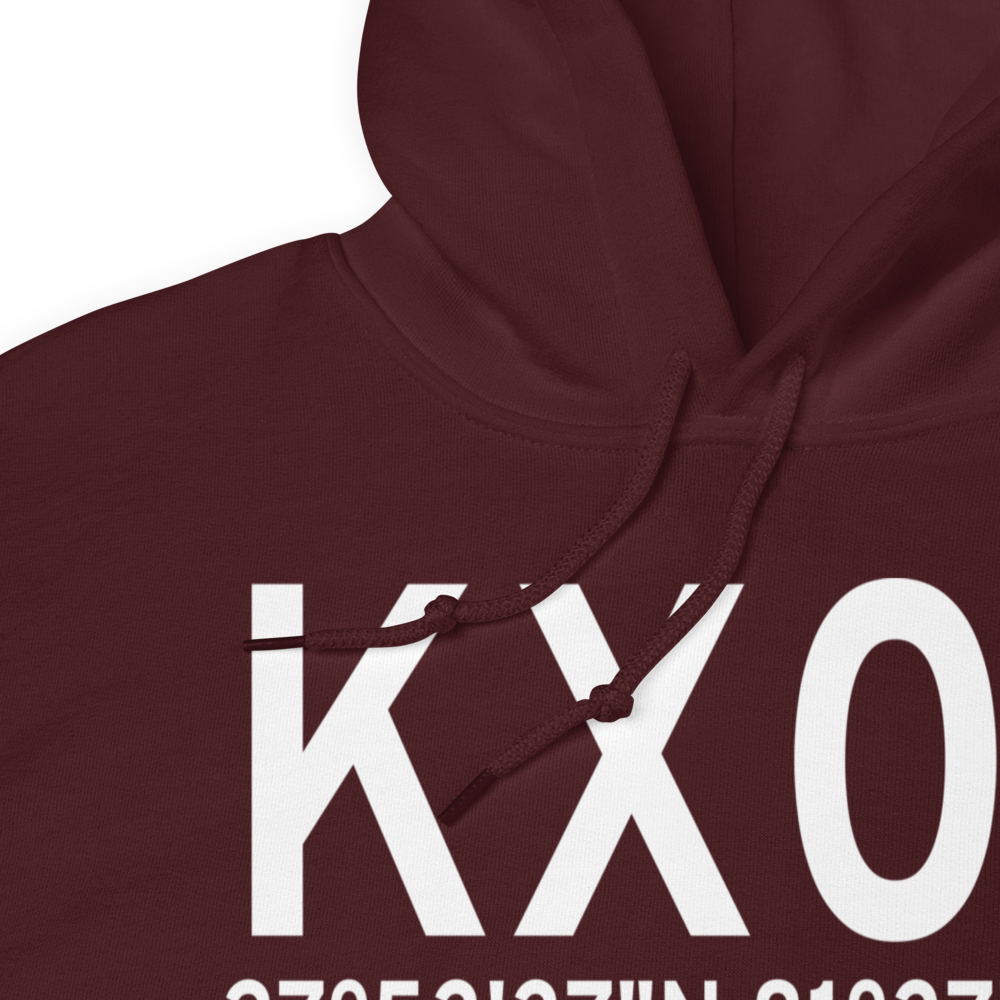 Lake Wales Municipal Airport (KX07) ICAO Hoodie Sweatshirt 