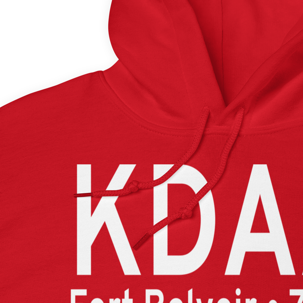 Davison Army Air Field (KDAA) ICAO Hoodie Sweatshirt 