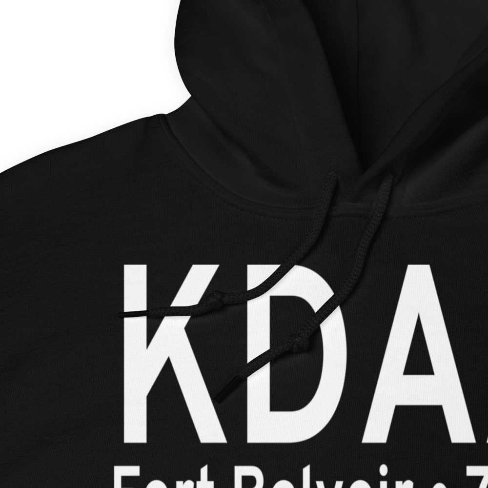 Davison Army Air Field (KDAA) ICAO Hoodie Sweatshirt 