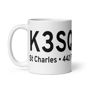 St Charles Airport (K3SQ) ICAO Mug