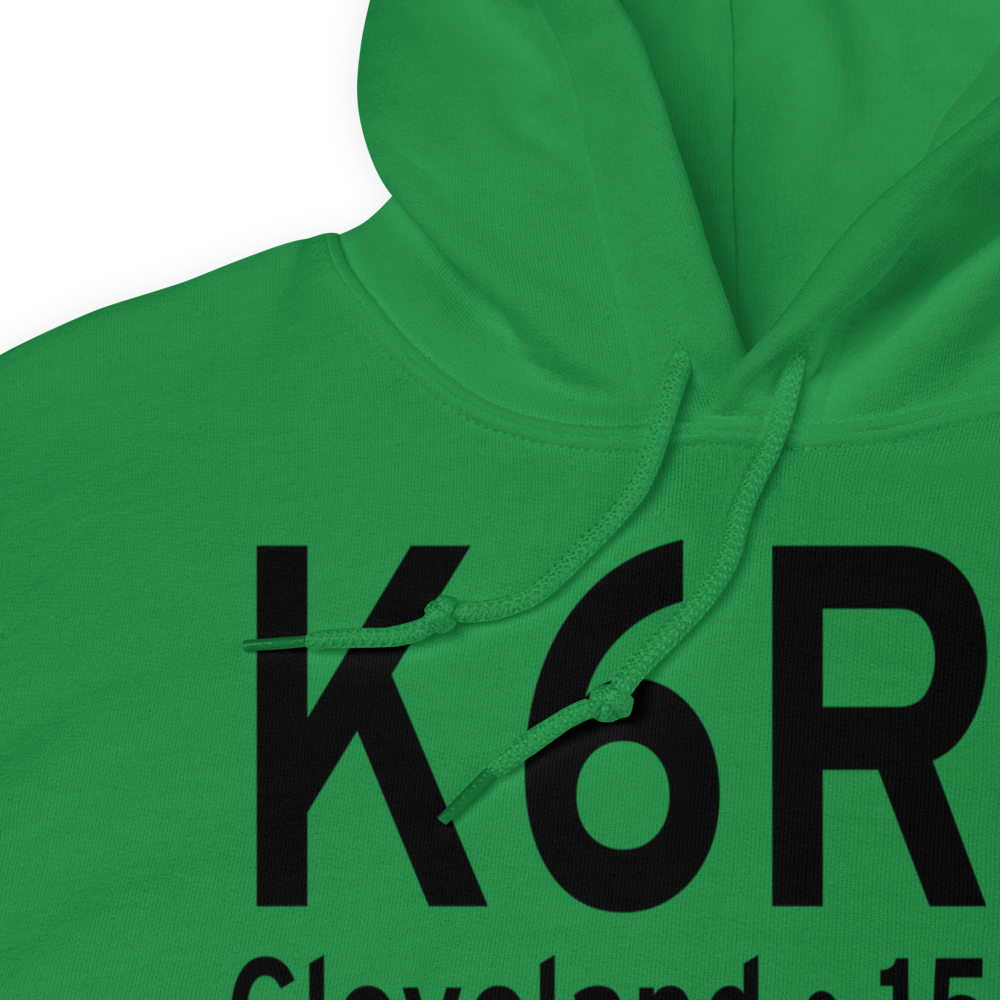 Cleveland Municipal Airport (K6R3) ICAO Hoodie Sweatshirt 