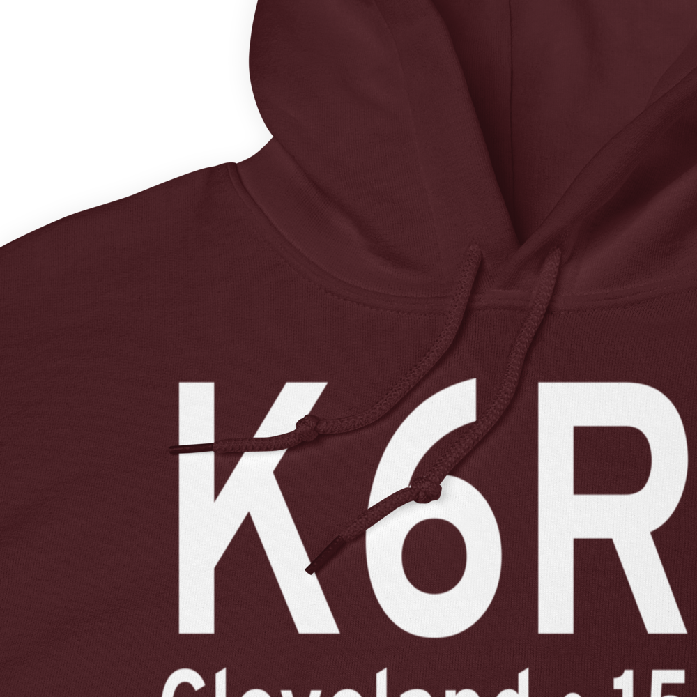Cleveland Municipal Airport (K6R3) ICAO Hoodie Sweatshirt 