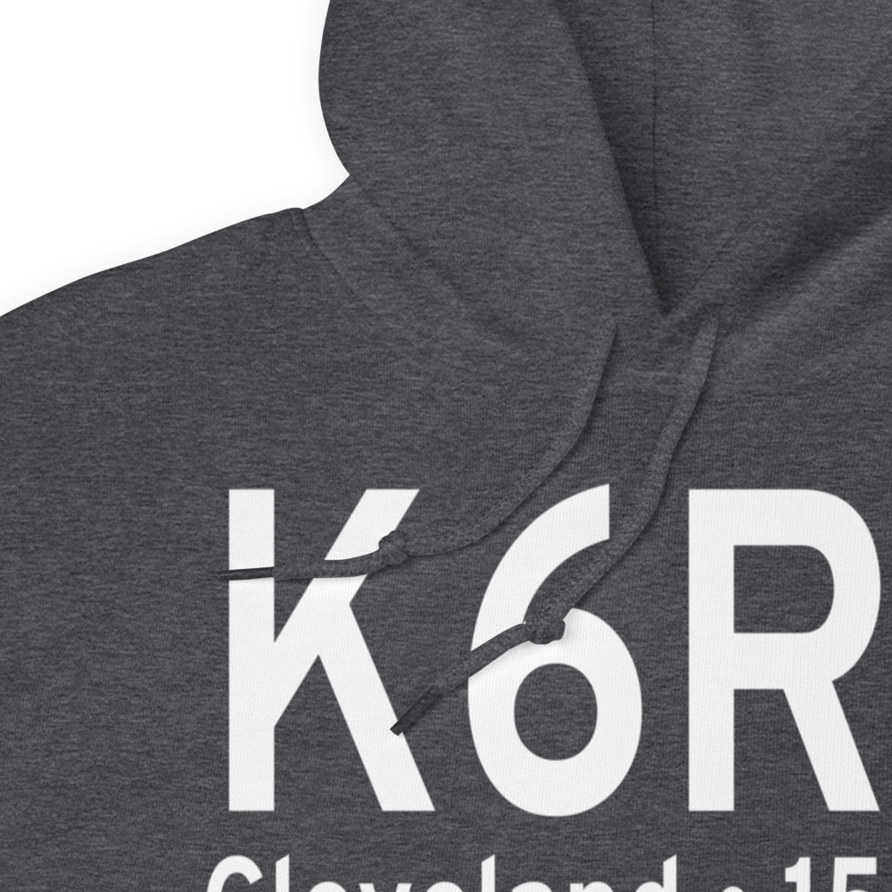 Cleveland Municipal Airport (K6R3) ICAO Hoodie Sweatshirt 