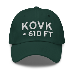 Dunkirk Airport (KOVK) ICAO Hat