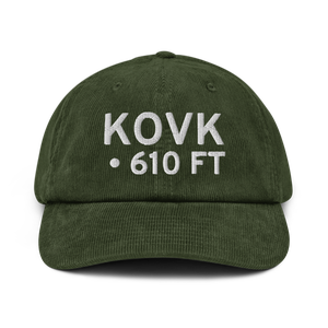 Dunkirk Airport (KOVK) ICAO Hat