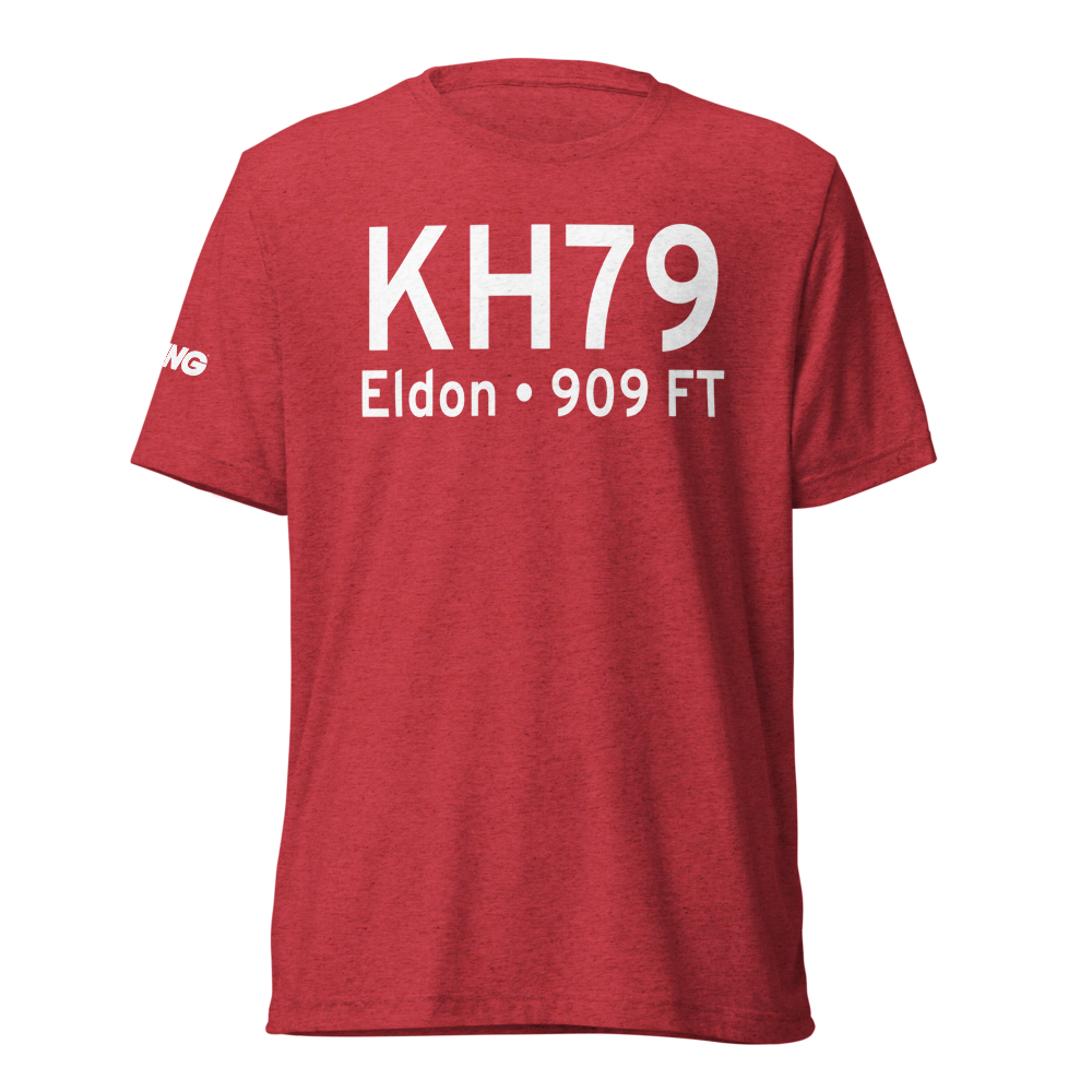 Eldon Model Airpark (KH79) ICAO Tri-blend T-Shirt 