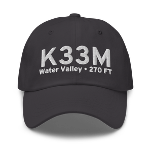 Water Valley Municipal Airport (K33M) ICAO Hat