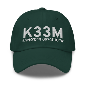 Water Valley Municipal Airport (K33M) ICAO Hat