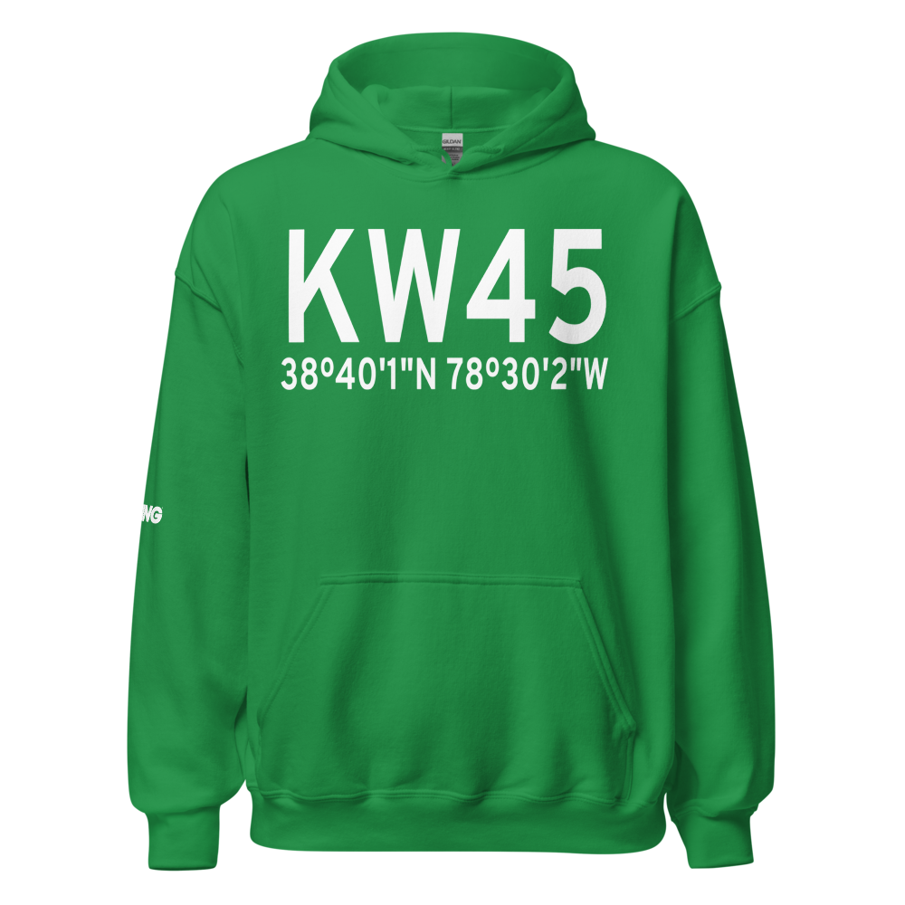 Luray Caverns Airport (KW45) ICAO Hoodie Sweatshirt 