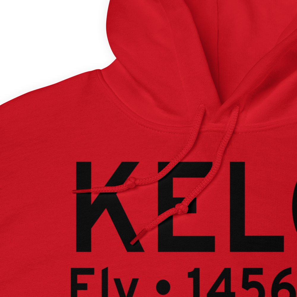 Ely Municipal Airport (KELO) ICAO Hoodie Sweatshirt 