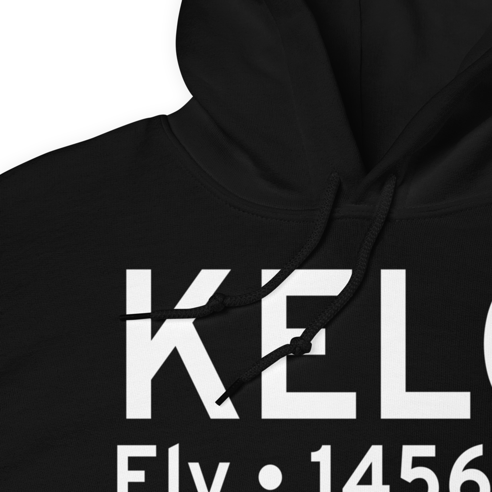 Ely Municipal Airport (KELO) ICAO Hoodie Sweatshirt 