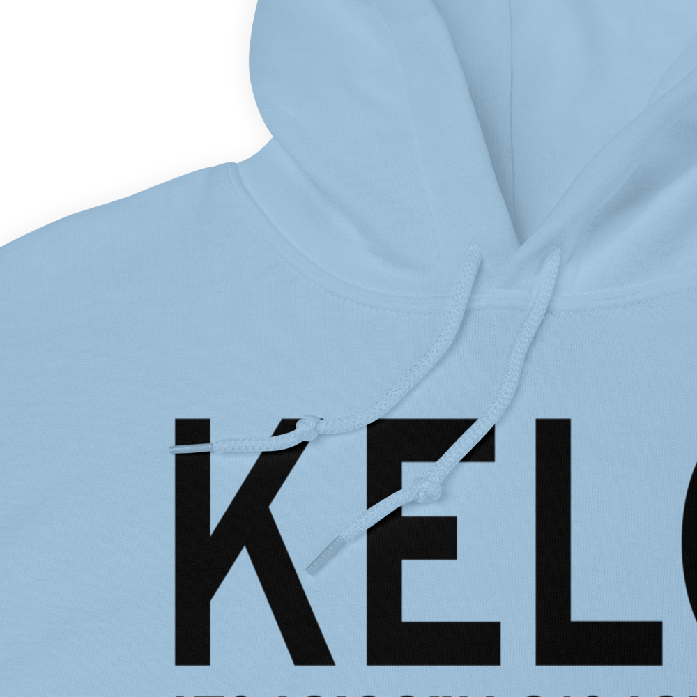 Ely Municipal Airport (KELO) ICAO Hoodie Sweatshirt 