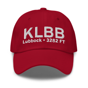 Lubbock Preston Smith International Airport (KLBB) ICAO Hat