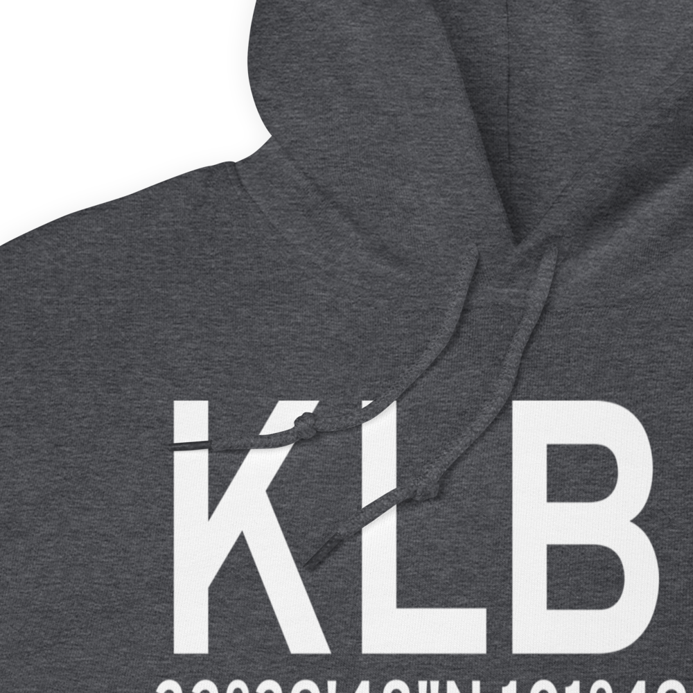 Lubbock Preston Smith International Airport (KLBB) ICAO Hoodie Sweatshirt 