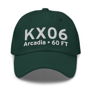 Arcadia Municipal Airport (KX06) ICAO Hat