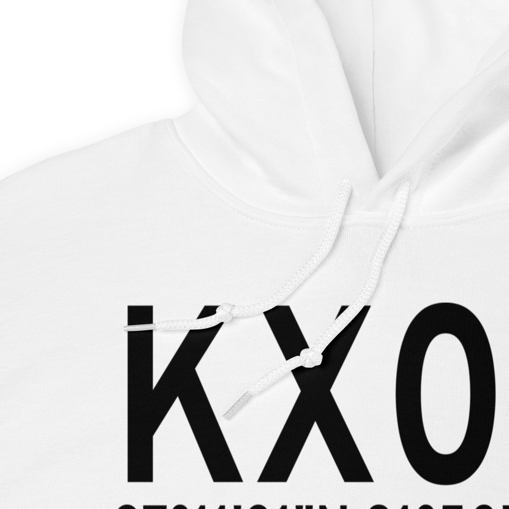 Arcadia Municipal Airport (KX06) ICAO Hoodie Sweatshirt 